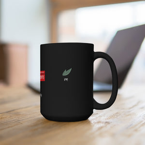 Sip Mindfully Black Mug- 15oz