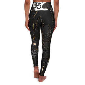 Petite Om Element5 High Waisted 'Star Stuff' Yoga Leggings