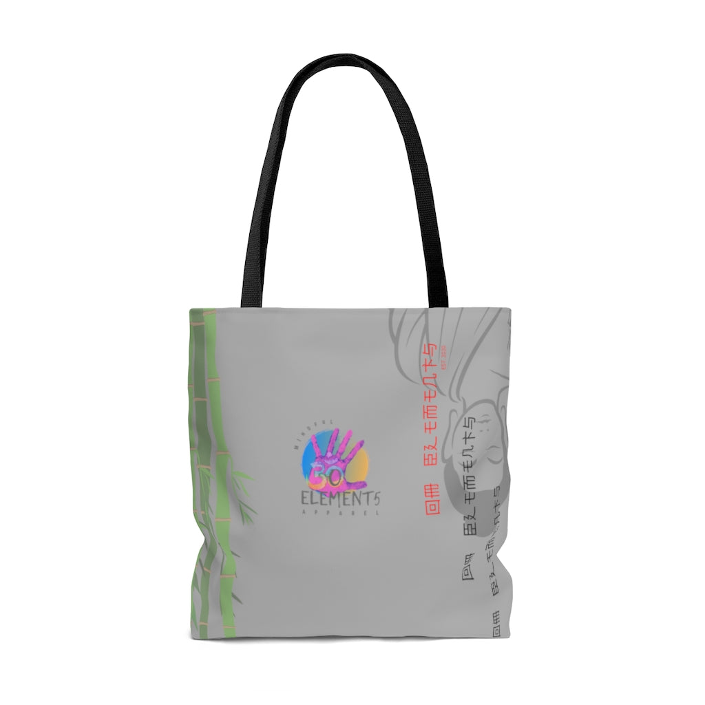 The Essential Kanji Tote in Dove Grey