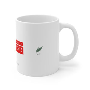 Sip Mindfully White Mug- 11oz