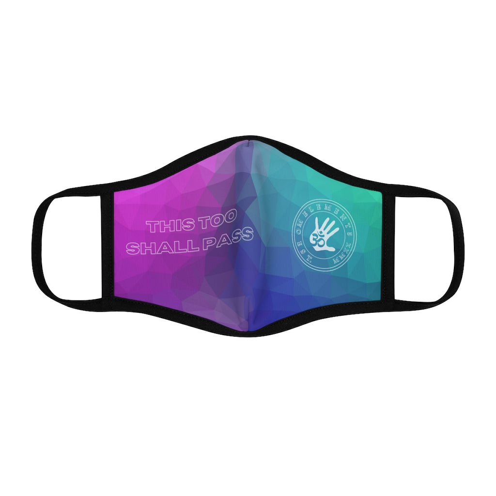 “This too Shall Pass” Element5 Colors Face Mask