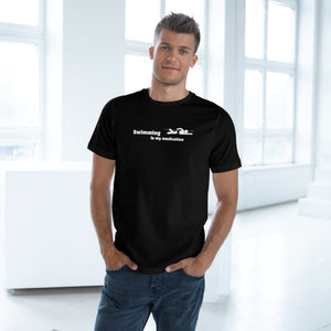“Swimming is my Medication” Unisex Deluxe T-shirt