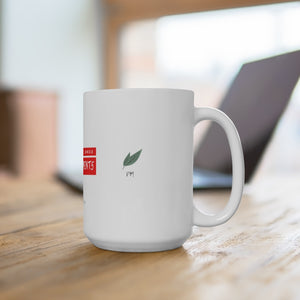 Sip Mindfully White Mug- 15oz