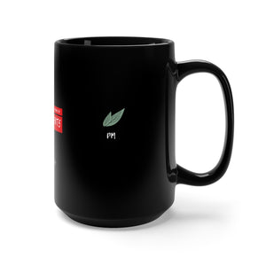 Sip Mindfully Black Mug- 15oz