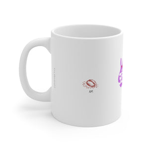 Sip Mindfully White Mug- 11oz