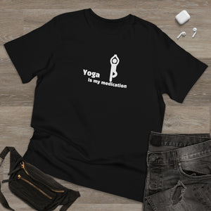 “Yoga is my Medication” Unisex Deluxe T-shirt