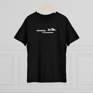 “Swimming is my Medication” Unisex Deluxe T-shirt