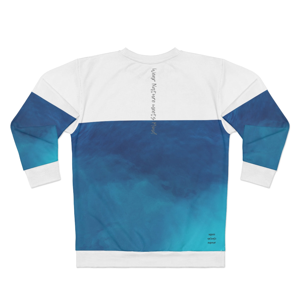 Om Element5 Unisex Aqua Sweatshirt