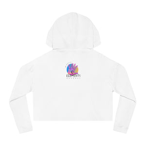 EcOm Element5 “Palm Print” Cropped Hoodie