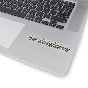 Namaste Om Element5 Sticker