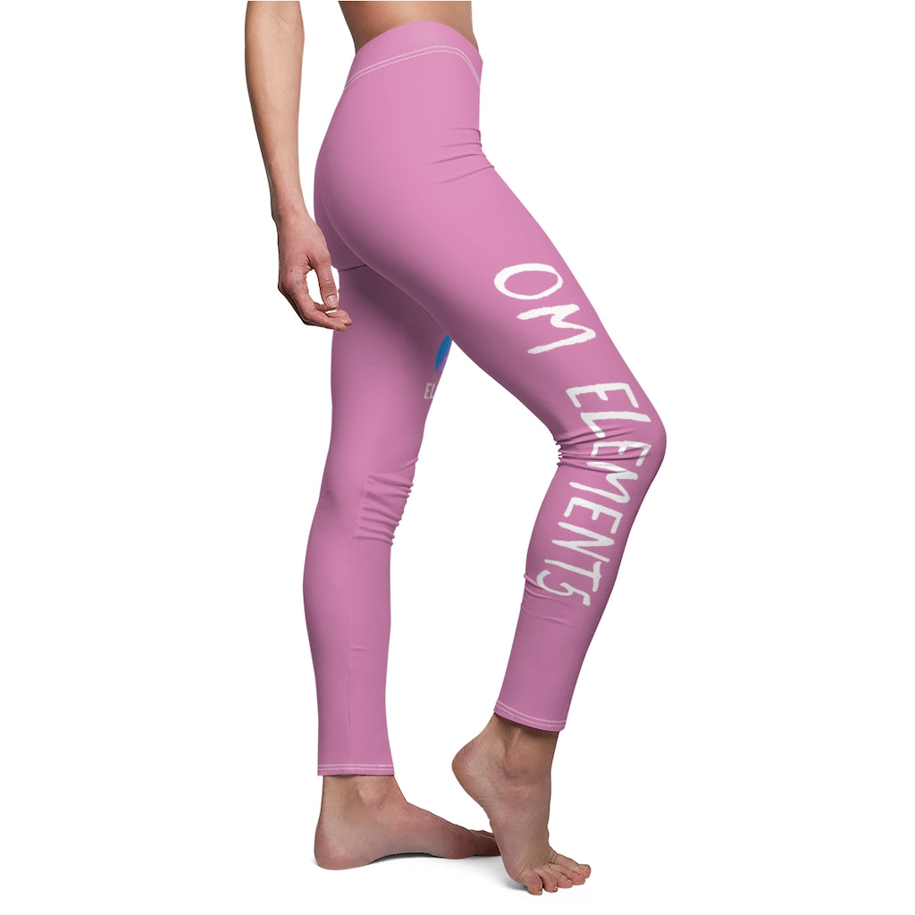 Petite Om Element5 Casual Leggings In Rose Pink