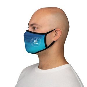 “This too Shall Pass” Aqua Blue Face Mask