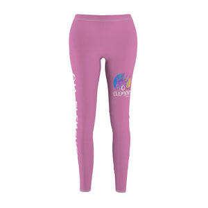 Petite Om Element5 Casual Leggings In Rose Pink