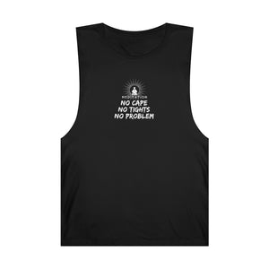 Unisex “No Cape Superhero” sleeveless Tee