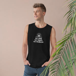 Unisex “No Cape Superhero” sleeveless Tee