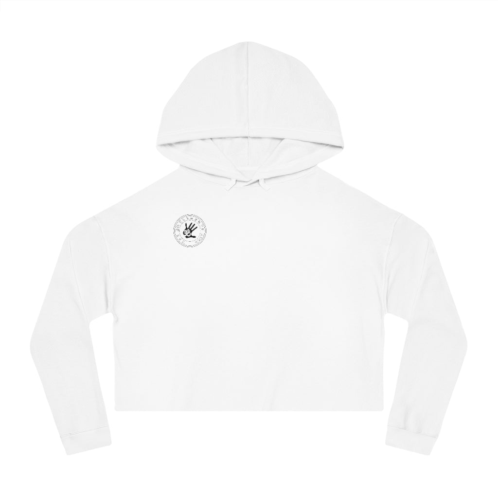 EcOm Element5 “Palm Print” Cropped Hoodie