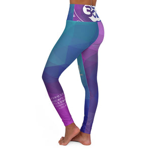 Petite Om Element5 High Waisted Color Prism Yoga Leggings
