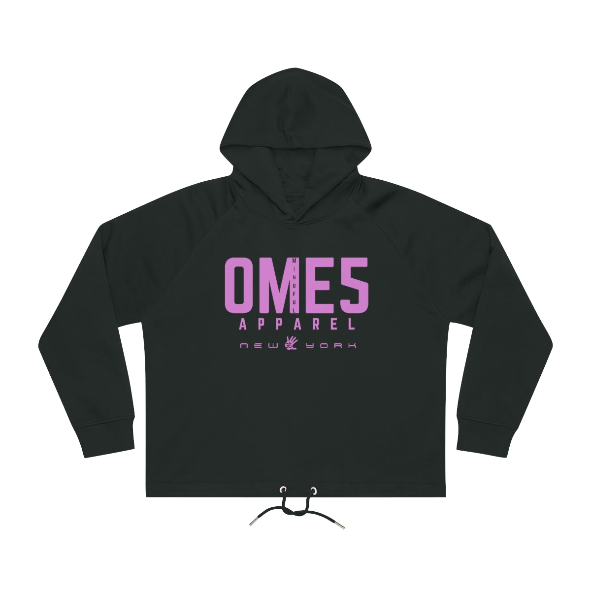 Women's OME5 Cropped Hoodie Sweatshirt