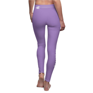 Petite Om Element5 Casual Leggings In Patchouli Purple
