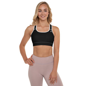 Element5 Padded Sports Bra in Pure Black
