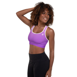 Element5 Padded Sports Bra in Pure Purple