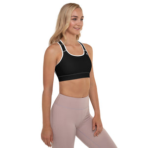 Element5 Padded Sports Bra in Pure Black