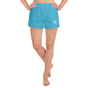 Om Emblem Athletic Shorts in Glacier Blue