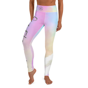 Om Element5 High Waisted Holi Colors Yoga Leggings