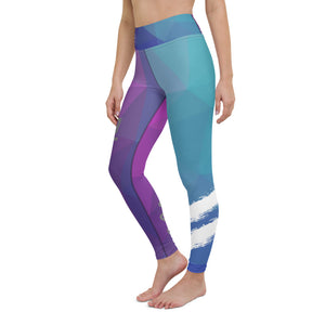 Om Element5 High Waisted Color Prism Yoga Leggings
