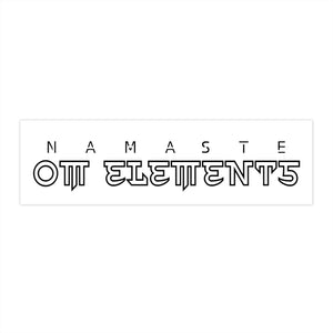 Om Element5 Namaste Bumper Sticker