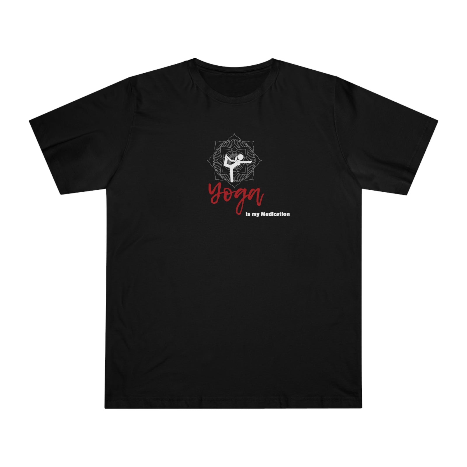 “Yoga is my Medication” Women’s Deluxe T-shirt