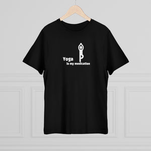 “Yoga is my Medication” Unisex Deluxe T-shirt