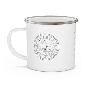 Om Element5 Enamel Camping Mug