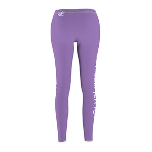 Petite Om Element5 Casual Leggings In Patchouli Purple