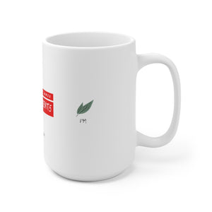 Sip Mindfully White Mug- 15oz