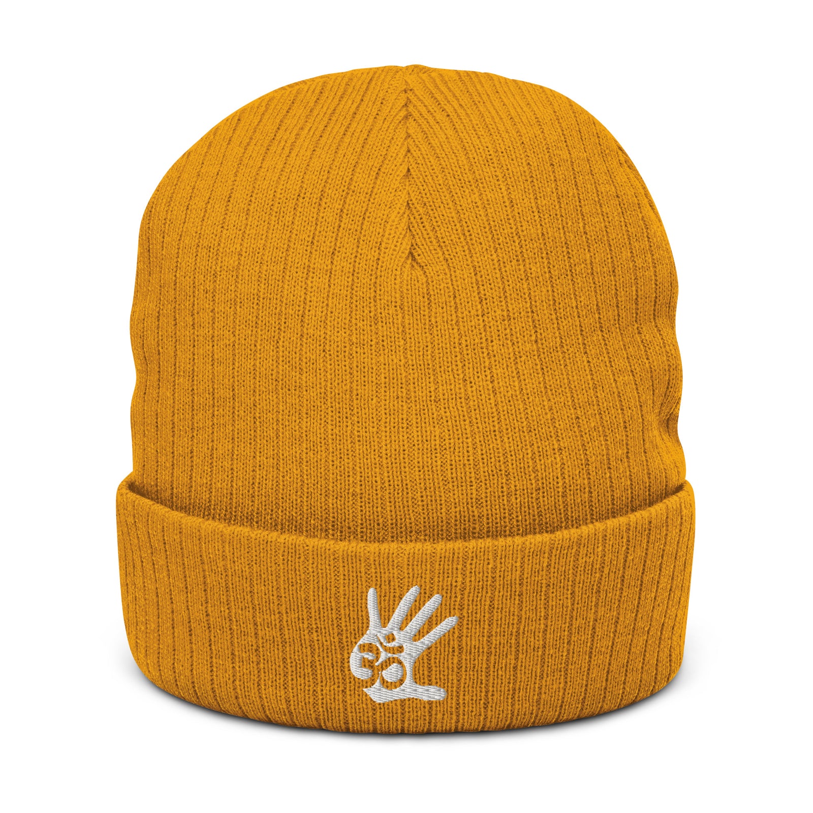Recycled Ribbed knit beanie