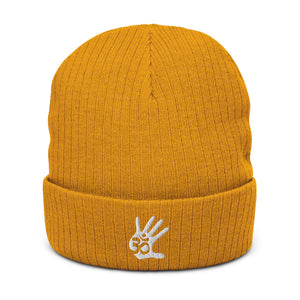 Recycled Ribbed knit beanie