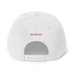 Unisex Minimalist Palm Print Snapback Hat