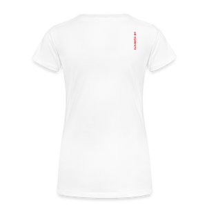 Women’s Premium PalmPrint Organic T-Shirt - white