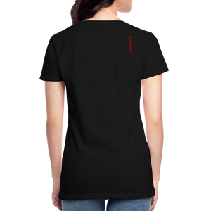 Women’s Premium PalmPrint Organic T-Shirt - black