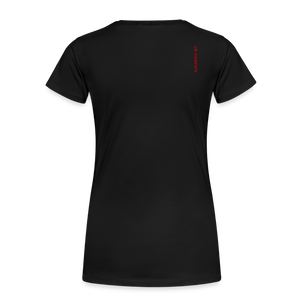 Women’s Premium PalmPrint Organic T-Shirt - black