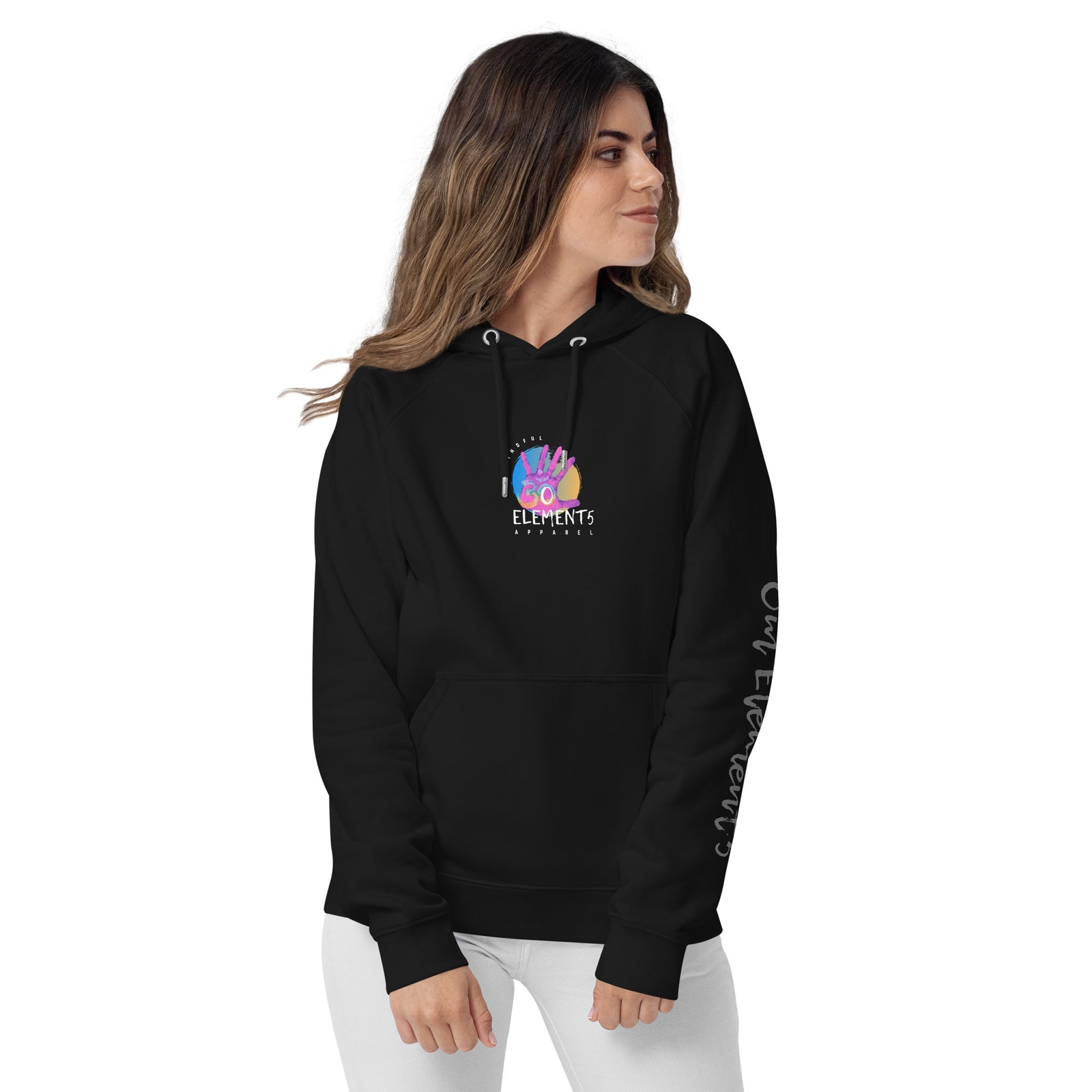 Unisex eco Palm print hoodie